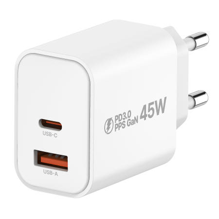 주식회사 하나아이엔티 아이히트코리아 USB A C타입 2포트 노트북 패드 휴대폰 PPS GAN PD 45W 고속 충전기