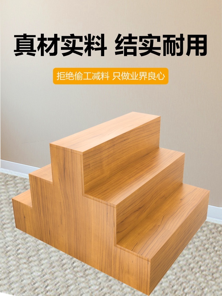 계단식전시대 진열대 디피 매장 선반 계단 꽃집 전시 매대 가방 소품 - 상세 이미지 4