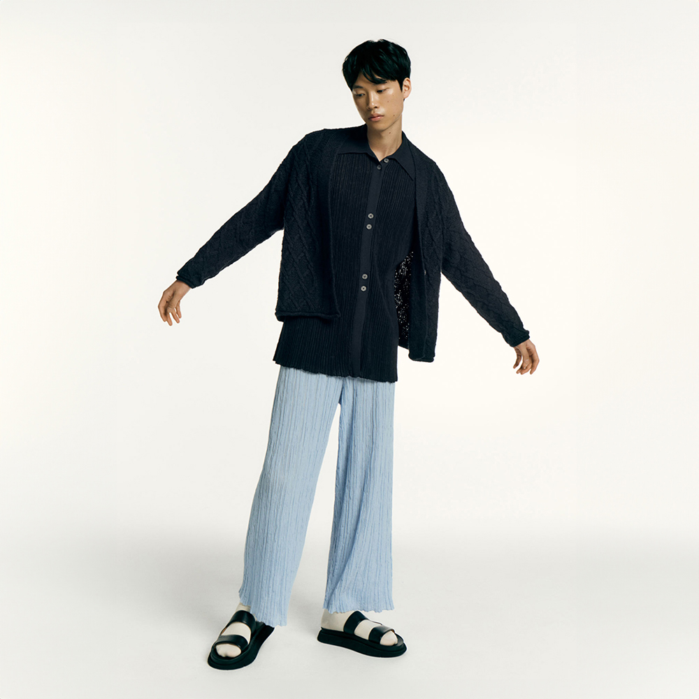루스 CARAMELLE BLACK 가디건 CARAMELLE BLACK SS23NB04I - 상세 이미지 3