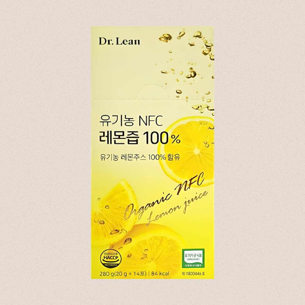 닥터린 레몬즙 레몬수 유기농 NFC 14포X5박스 - 상세 이미지 4