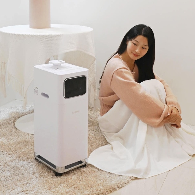 병원 나무가습기 카페 사무실 가정용 대용량 가열식가습기 17L