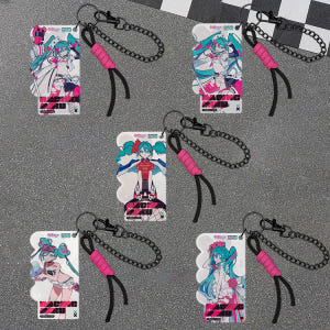 [예약] 하츠네 미쿠 레이싱 버전 2025 키체인 (5종) l 보컬로이드 실사용 후기 | 효과 있을까? - 상품 이미지 1