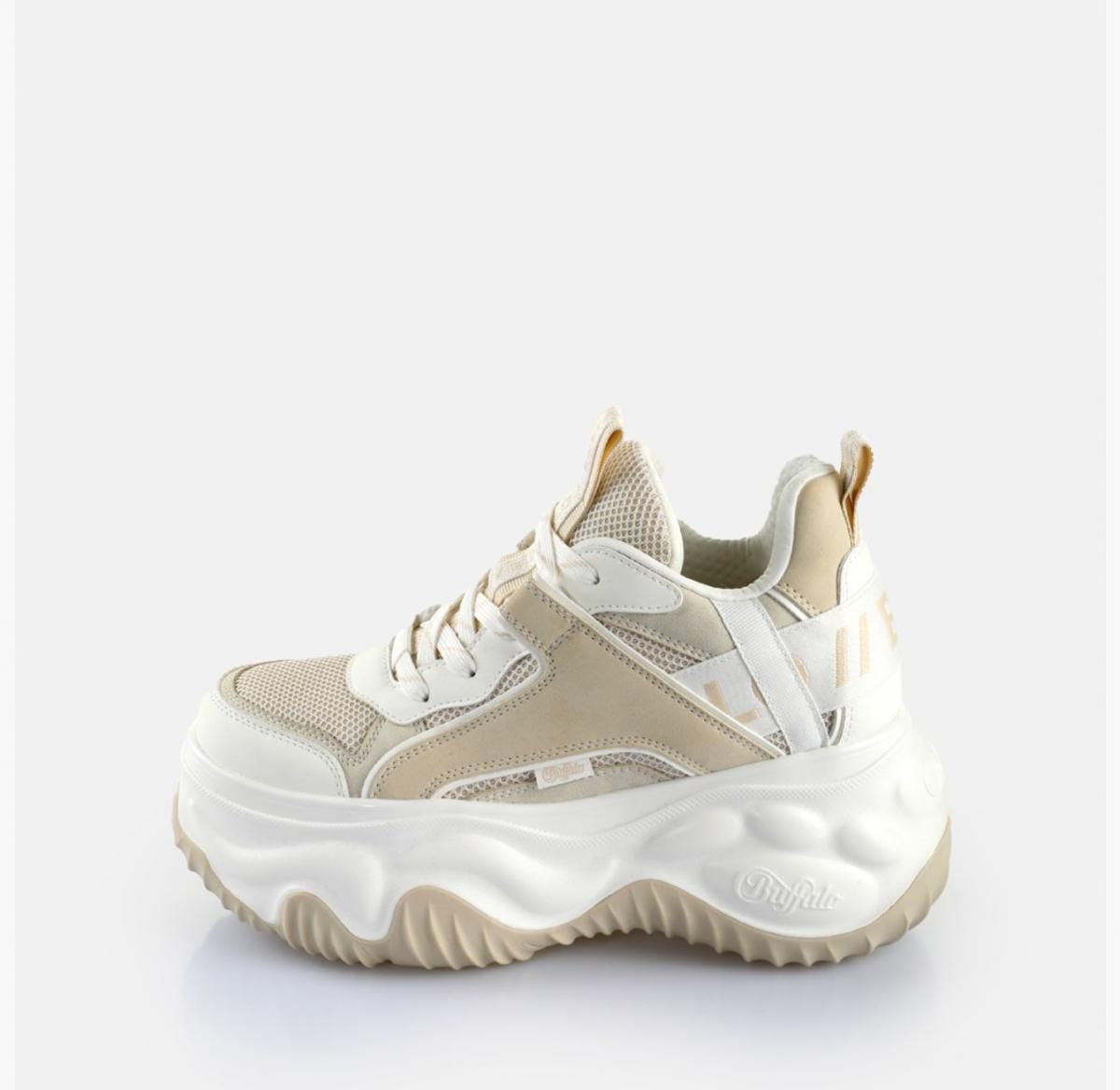 버팔로 플랫폼 청키 스니커즈 베이지 메쉬 메모리폼 02311907 BEIGE - 메인 이미지