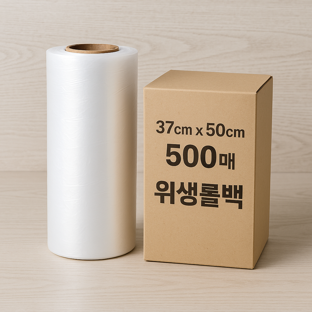 프레시키퍼 위생 롤백 500매 37×50cm - 상품 이미지