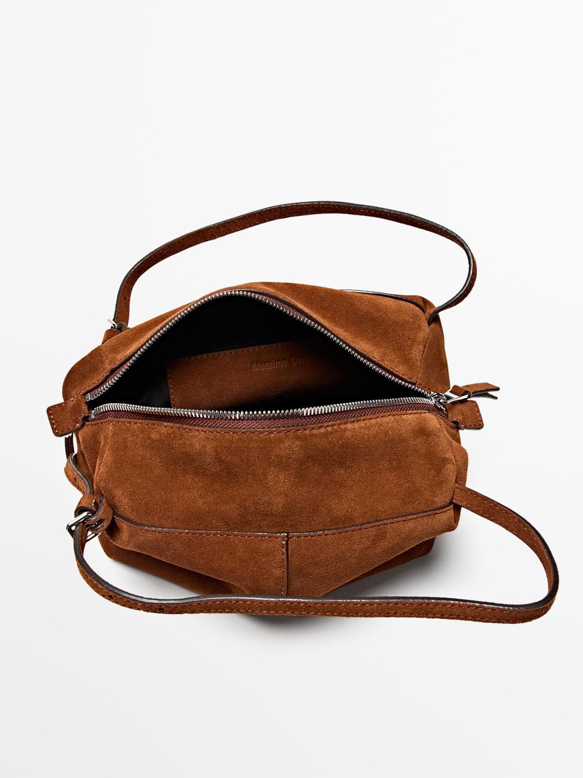 마시모두띠 프리미엄 스플릿레더 미니 사첼백 6909/608 LEATHER - 상세 이미지 5