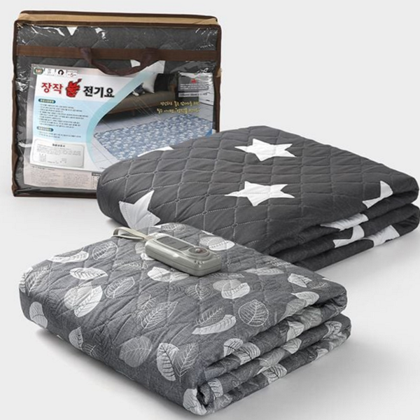 싱글 온열 전기 매트 1인용 전기요 100x180cm 휴대용 캠핑 겨울