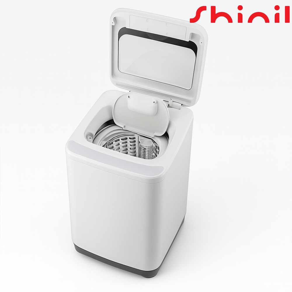 신일 소형 세탁기 3kg 아기옷 속옷 고온수 삶는 13분 쾌속