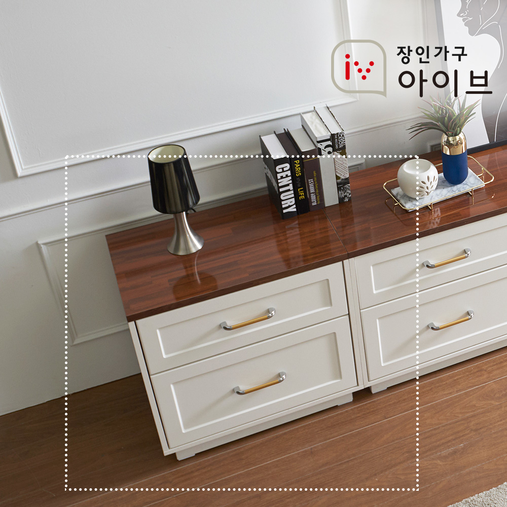 장인가구 엘브W 600 협탁 높은 거실장 - 상세 이미지 2
