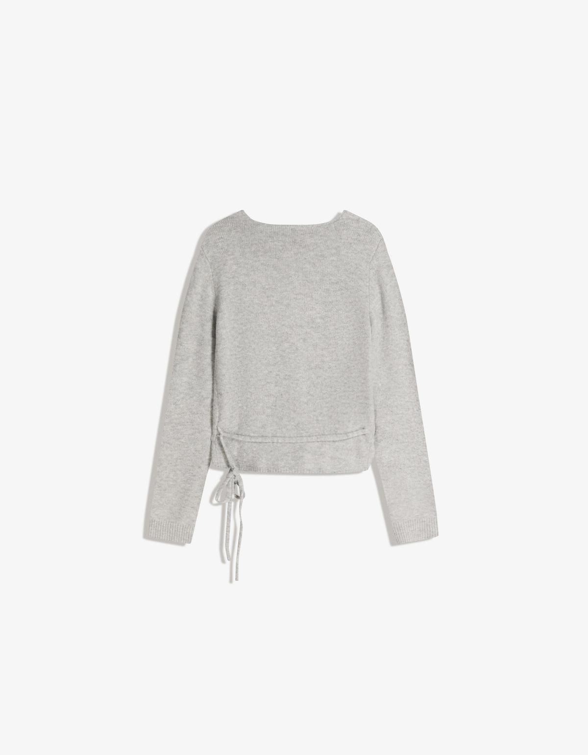 버쉬카 그레이 발레리나 랩 카디건 0010/376 GREY - 상세 이미지 2