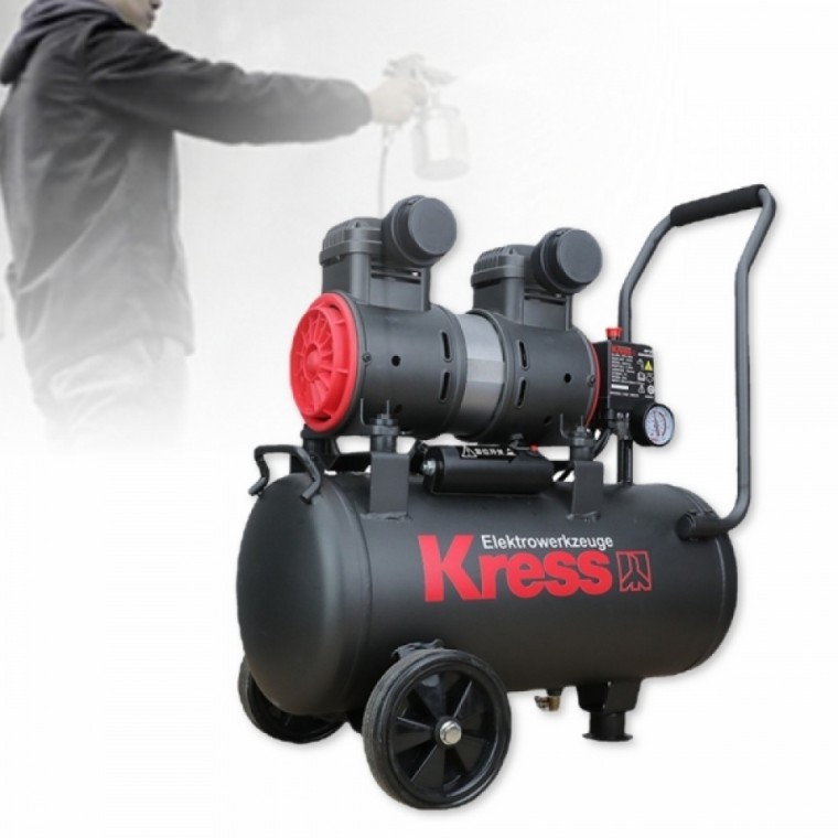 1500W 220V 크레스 KP130P 오일리스 콤프레샤 - 메인 이미지