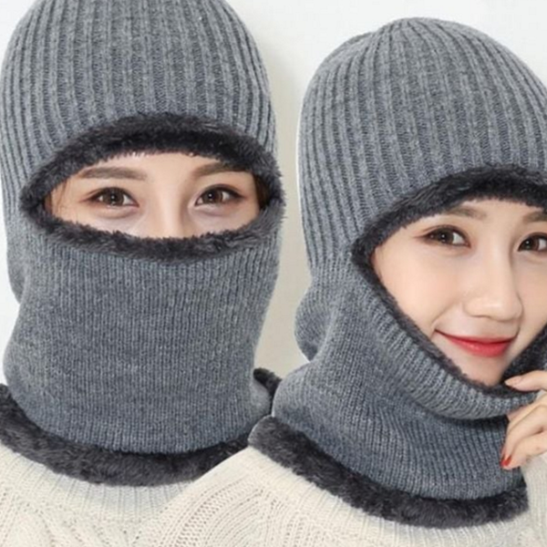 기모 겨울 방한모 귀마개 여성 방한모 보온 야외 활동 - 상품 이미지