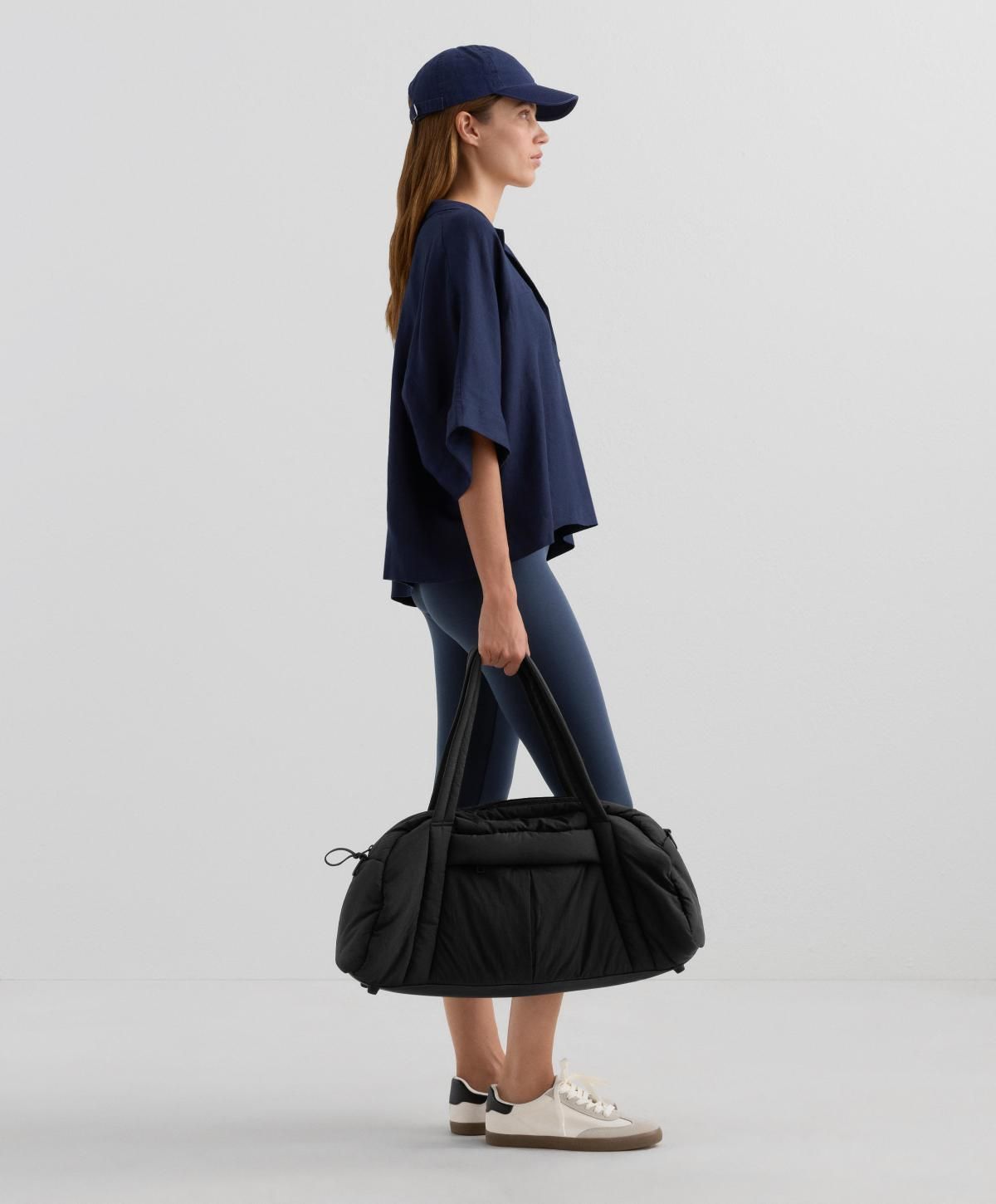 오이쇼 오버사이즈 린넨 반팔 셔츠 네이비 쿨링 3448/889 NAVY 이미지 8