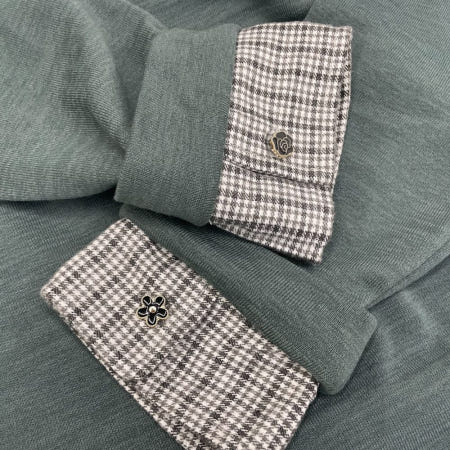 [별별샵협력사]님아 자석 단추 블랙 5종 세트 옷핀브로치 자석브로치 매너단추