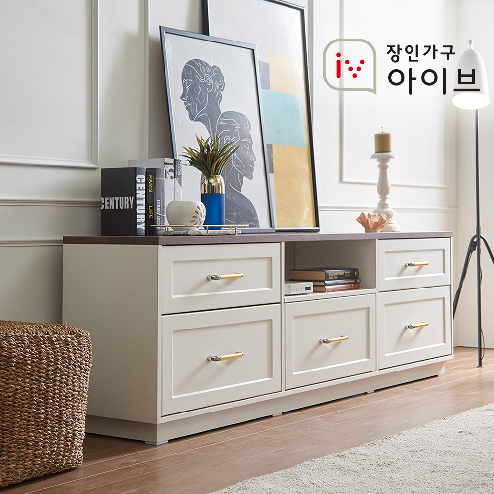 장인가구 엘브W 1800 높은 거실장 - 상세 이미지 4