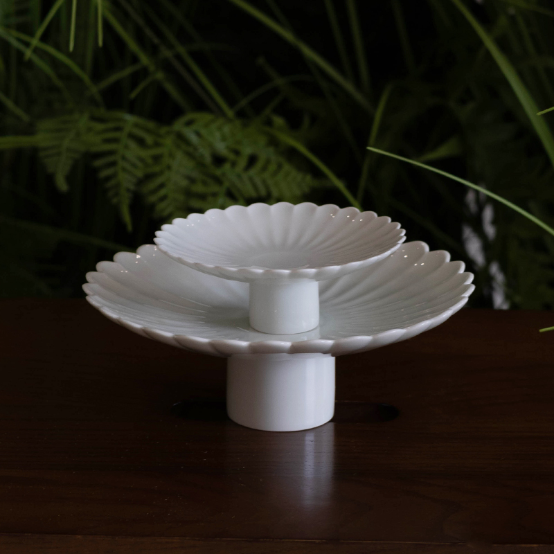 세라미꼬 디저트접시 간식 굽 다과 접시 10.5cm - 상세 이미지 3