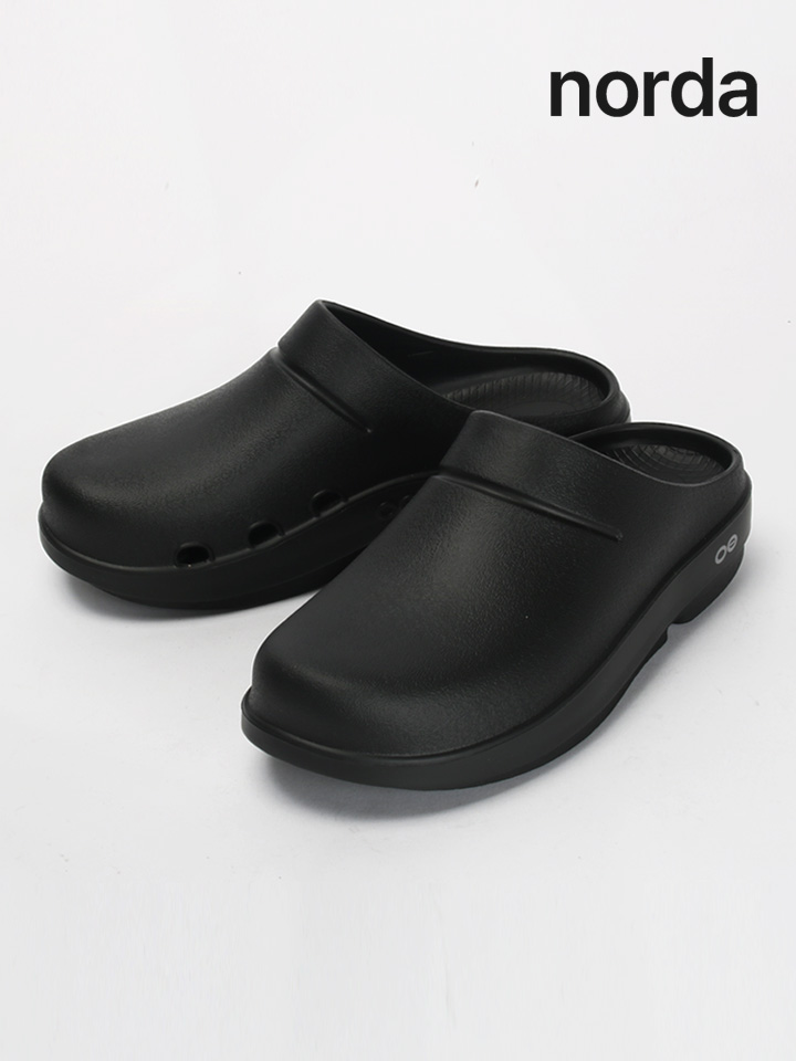 우포스 슬리퍼 클로그 슬라이드 남녀공용 블랙 1200-BK