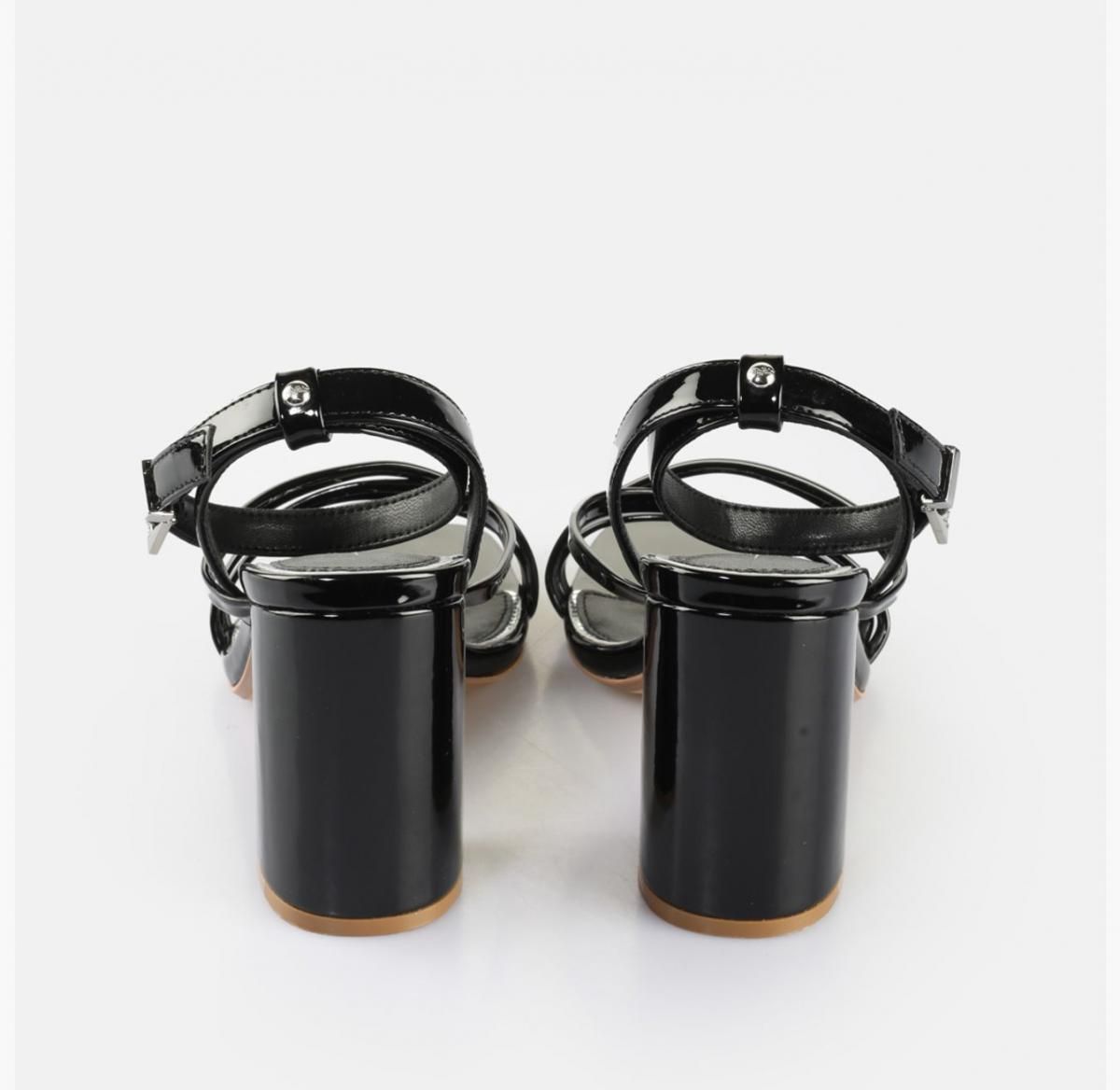 버팔로 스트랩 블랙 메모리폼 샌들 Charlotte MSS 02386601 SCHWARZ - 상세 이미지 5