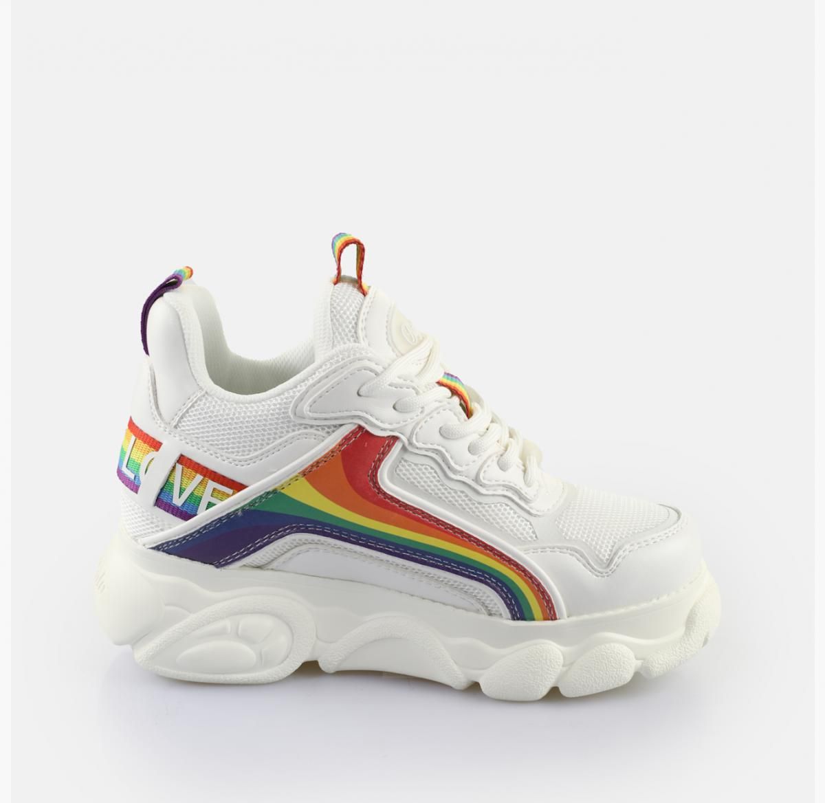 버팔로 청키 멀티컬러 플랫폼 스니커즈 CLD Chai 02386542 WEISS/MULTICOLOR - 상세 이미지 4