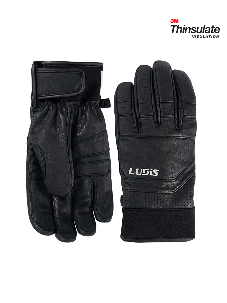 루디스 스노우프로 LUP01MG08 블랙 스키 보드 오지 방한 가죽 장갑 상세 이미지 2