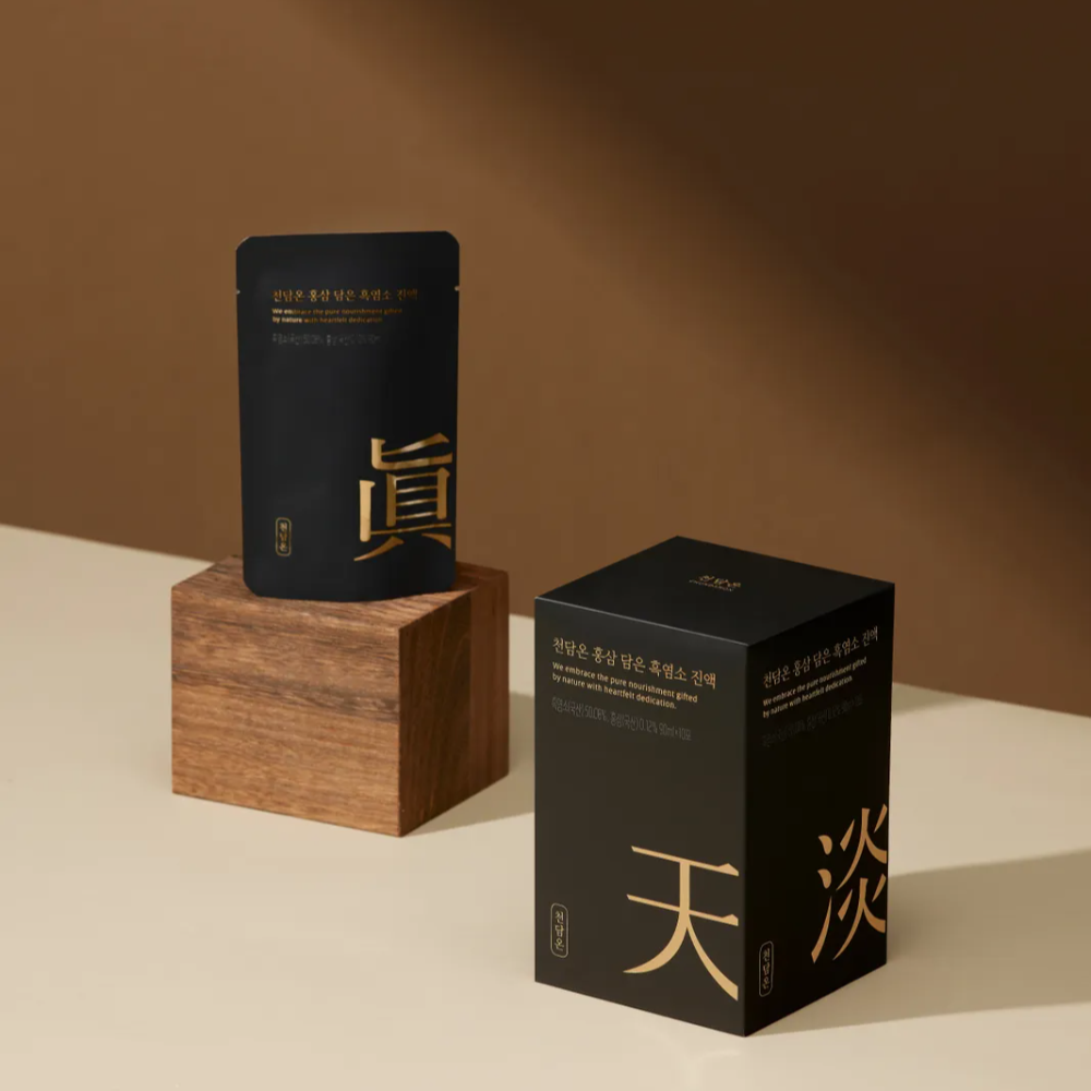 천담온 흑염소 진액 엑기스 흙염소즙 30포&체험팩 진