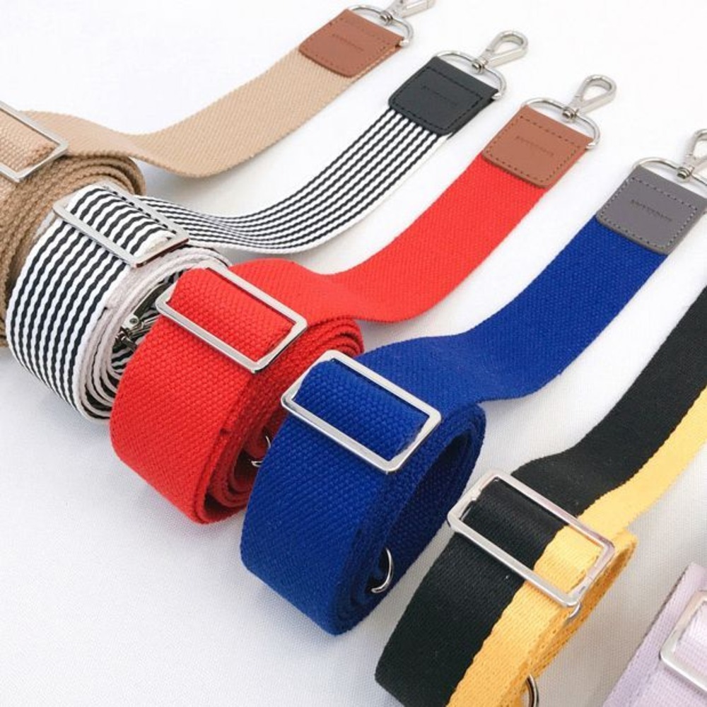 마젤란 넓은 가방끈 스트랩 웨빙 크로스 길이조절 어깨끈 핸드백 숄더백 토트백 제품 이미지