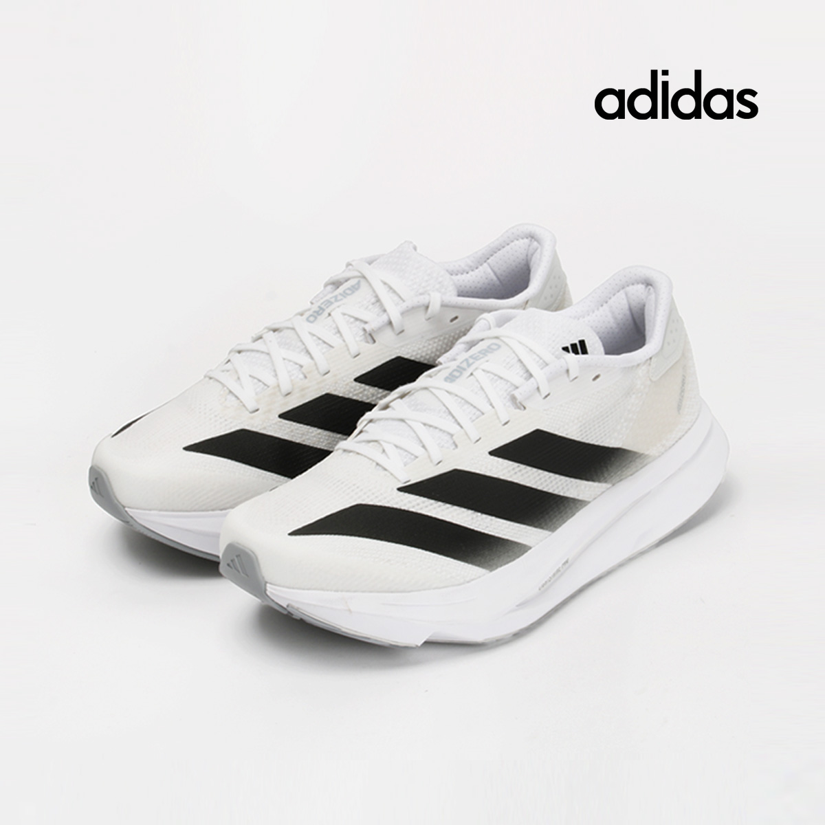 아디다스 운동화 아디제로 SL2 남성 런닝화 화이트 JQ0351