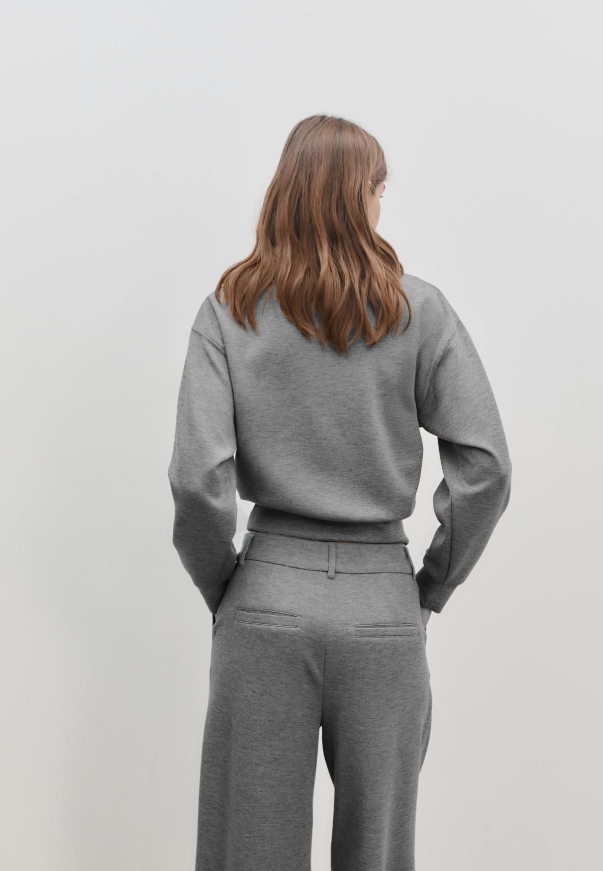 스트라디바리우스 소프트터치 테크니컬 브이넥 맨투맨 6603/369 DARK GREY - 상세 이미지 5