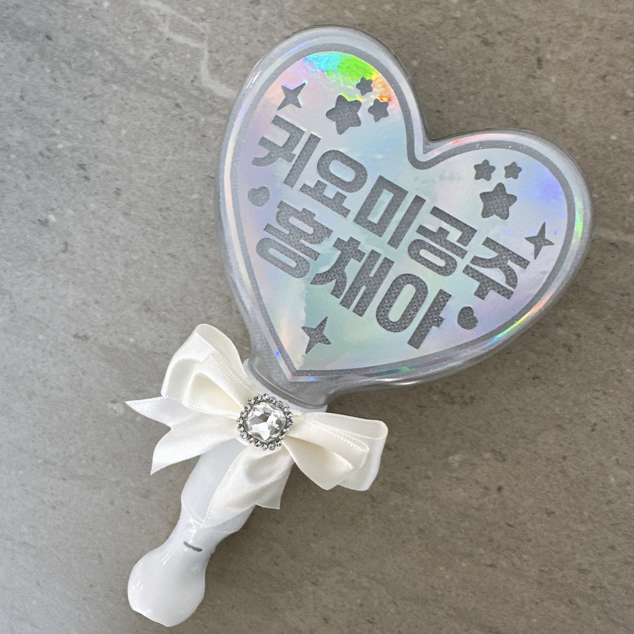 LED 하트 응원봉 학예회 체육대회 콘서트 발표회 재롱잔치 생일이벤트 홀로그램 레인보우 - 상세 이미지 2