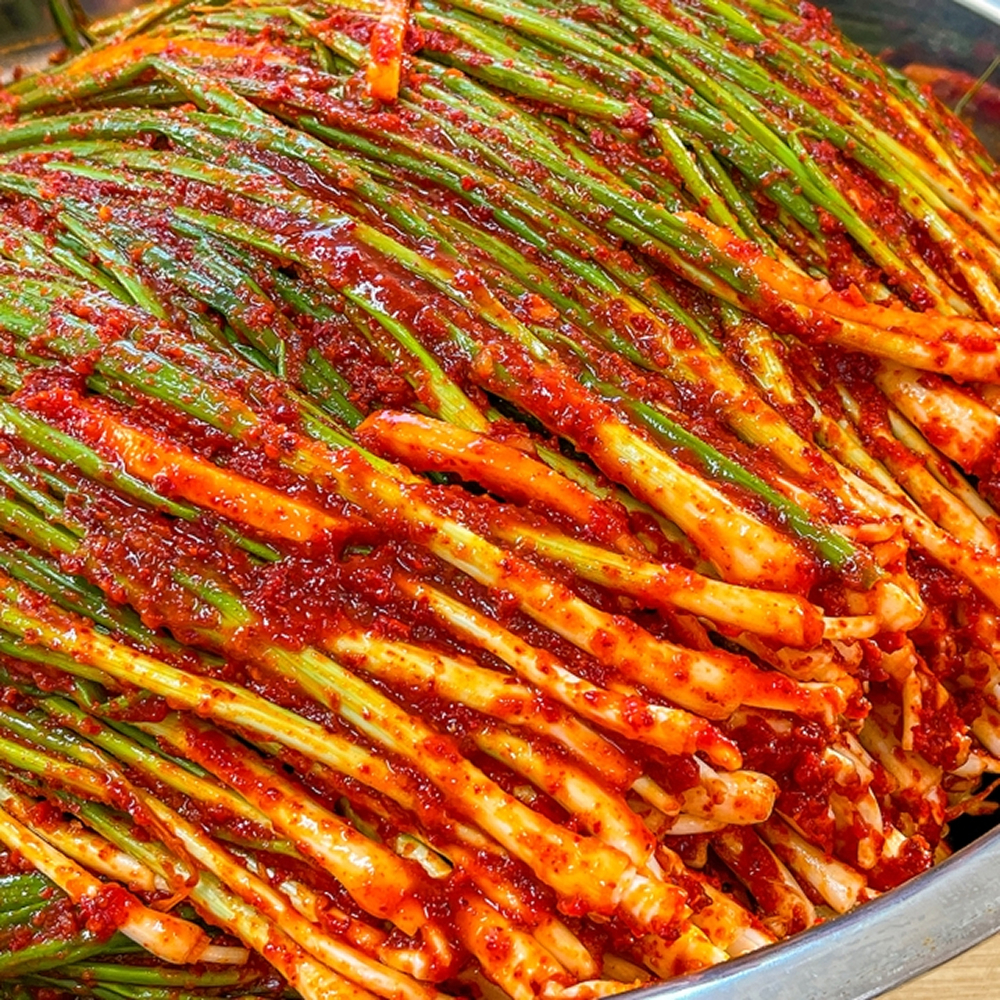 [맛보장] 국산 전라도 여수 쪽파김치 1kg - 상품 이미지