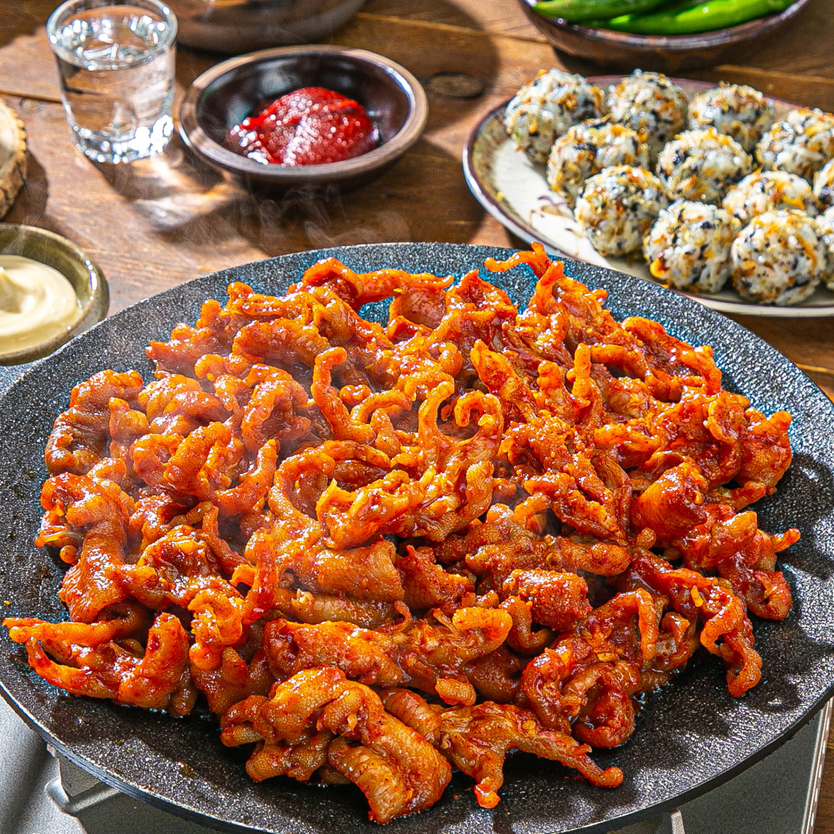 제철밥상 무뼈닭발 300g x 3팩 매콤한 수제양념 이미지 6