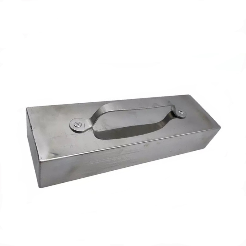 쇠문진 프레스 천 누름쇠 무게추 원단 스테인레스 재단용 스텐 24.5cm 스테인리스 스틸 - 상품 이미지