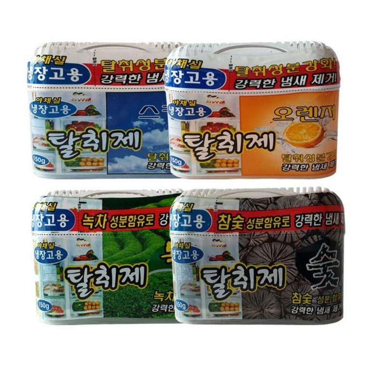 해피룸 냉장고 탈취제 냄새제거제 150g 야채실 - 상품 이미지