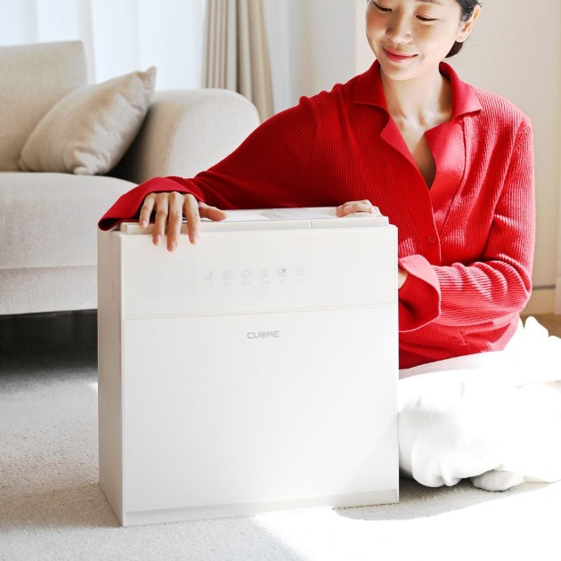 세척편한 대용량가습기 7L 사무실 매장 카페 기화식가습기