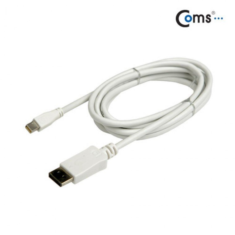 미니 디스플레이포트 변환 케이블 2M DP(input)Mini DP(output)DisplayPort - 메인 이미지
