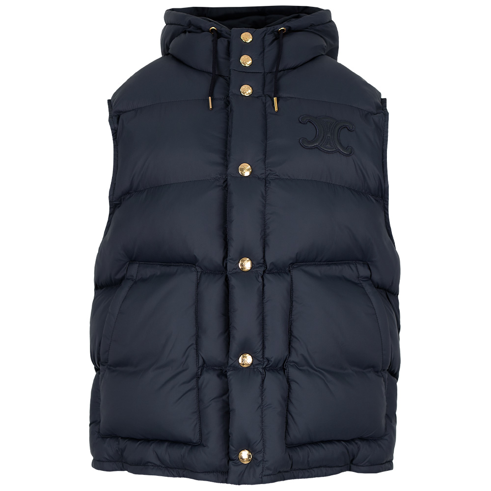 셀린느 여성 로고 라이트 다운 패딩 베스트 2W23B906V 07MR (2024 F/W) SIZE 38 - 메인 이미지