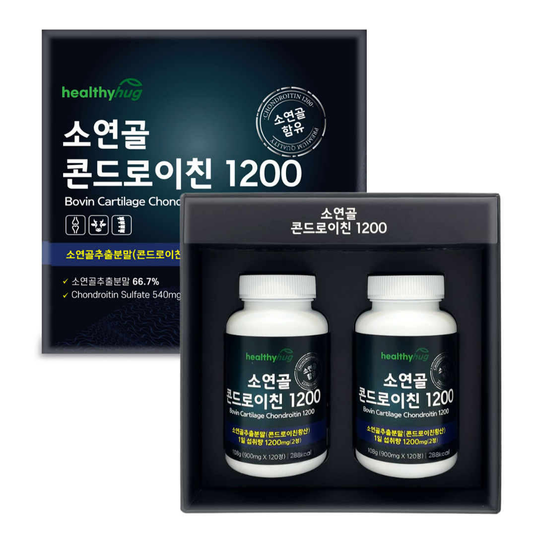 헬씨허그 소연골 콘드로이친 1200 4개월분 세트 240정, 1개 - 상품 이미지