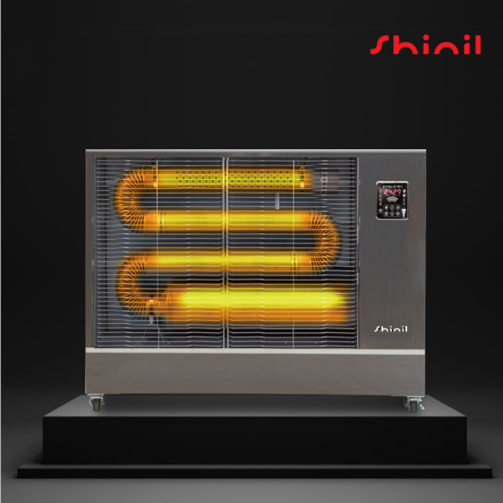 신일 전기돈풍기 군부대 사무실용 곱창난로 전기식튜브히터 : 신일N위시웨이