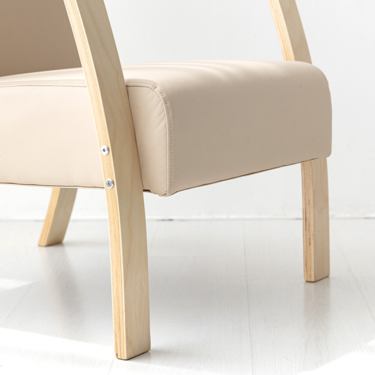 벤우드 1인 소파 YC12A 내추럴/크림베이지, 1인용