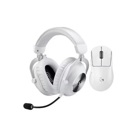 로지텍코리아 G PRO X SUPERLIGHT 2 DEX + PRO X 2 무선 마우스 헤드셋 세트 화이트