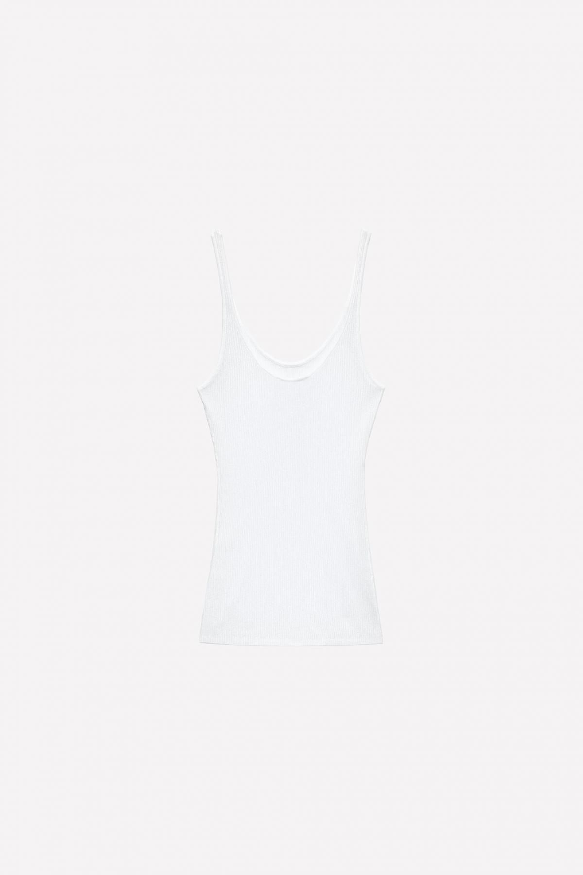 자라 파인니트 탑 X 루도빅 드 생 세르냉 1758/627 WHITE - 상세 이미지 3
