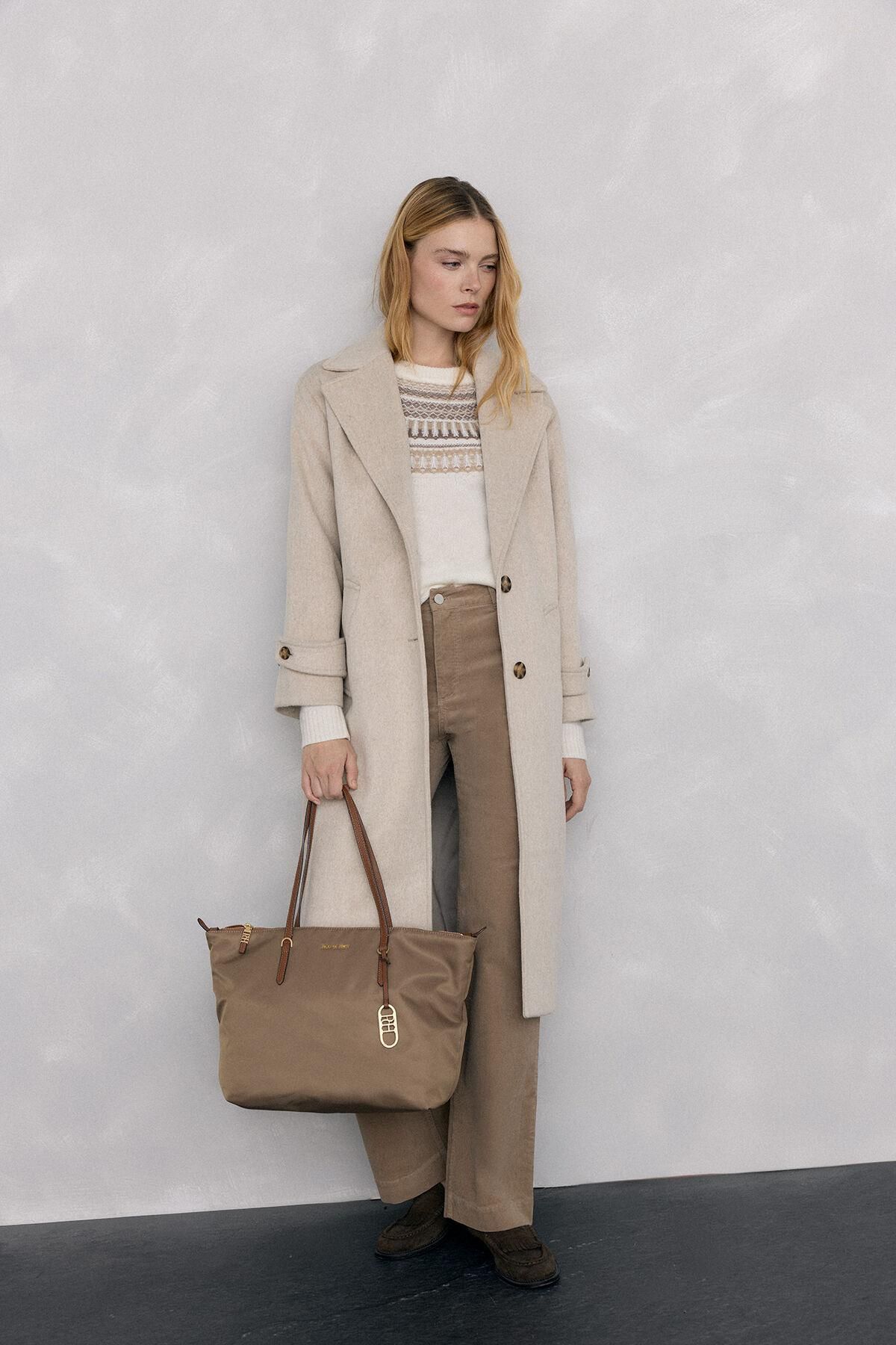 페드로 델 이에로 테크니컬 탈착 패딩 조끼 롱 코트 7522239 BEIGE 이미지 7