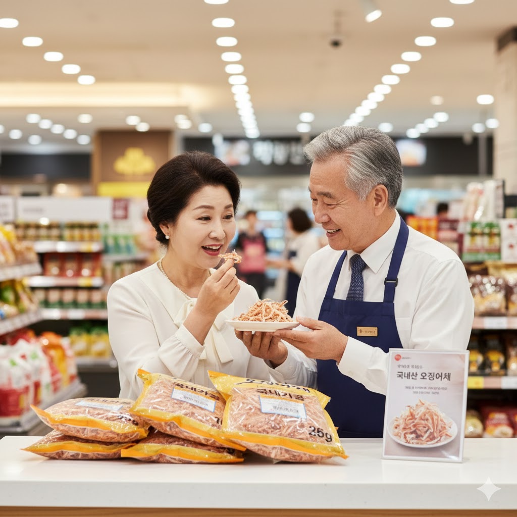 명식품본사 국내가공 홍진미채 대포장 오징어채 백진미채 식당식자재 도매가 500g, 1개 - 상세 이미지 3