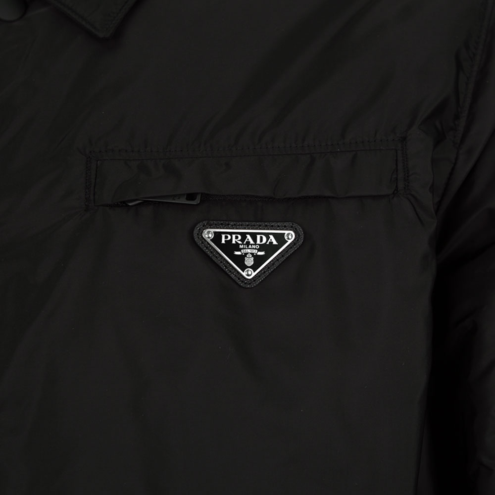 프라다 리나일론 블루종 자켓 SGB737 1WQ9 F0002 (2025 S/S) SIZE 54 - 상세 이미지 4
