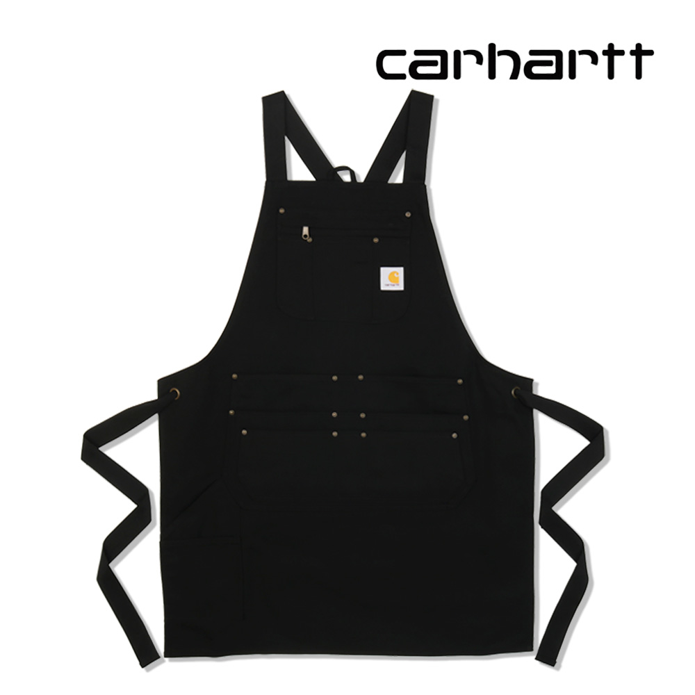 칼하트 앞치마 펌 덕 에이프런 블랙 106667-001