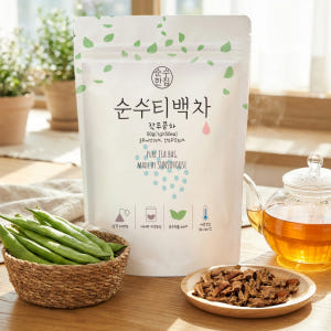 순수한집 국산 볶은 작두콩차 티백 50개입 맛있게 먹은 솔직 후기 - 상품 이미지 2