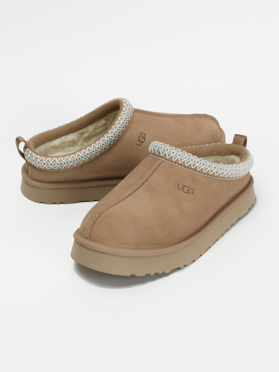 어그 털슬리퍼 타즈 겨울 양털 실내화 샌드 1143776K-SAN - 상세 이미지 4