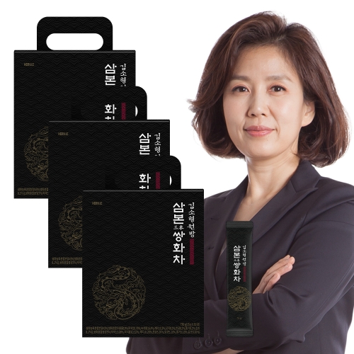 김소형 원방 전통 쌍화차 분말 스틱 파우더 저당 50개입, 3개 - 상품 이미지