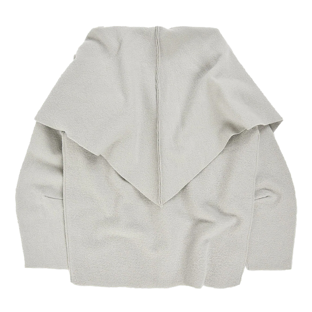 루스 여성 MANTELLO 펠티드 메리노 울 가디건 자켓 MANTELLO CEMENT FW24BL03C - 상세 이미지 2