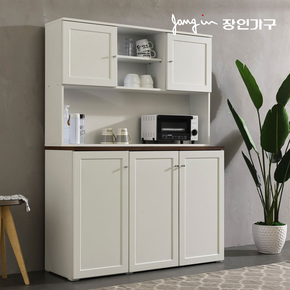 장인가구 셰리 1200 주방수납장 상부장세트 - 상세 이미지 3