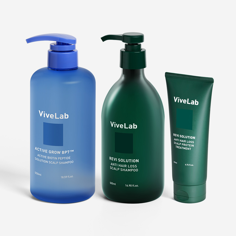 SET) 온가족 탈모 샴푸 SET (비오틴 샴푸550ml 1개+ 탈모샴푸 500ml 1개) 제품 이미지